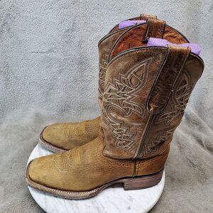 Innovation Shoes Mens 6 Brown Leather Western Cowboy Boots *Read*